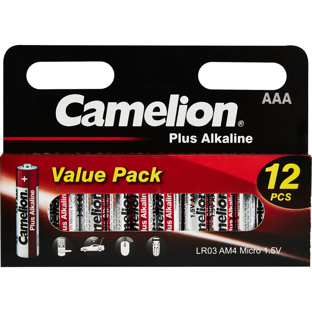 Алкалиновые батарейки Santreyd AAA LR03 1.5В (12 шт) - надежное питание для ваших устройств 89350651 STLM-1113786