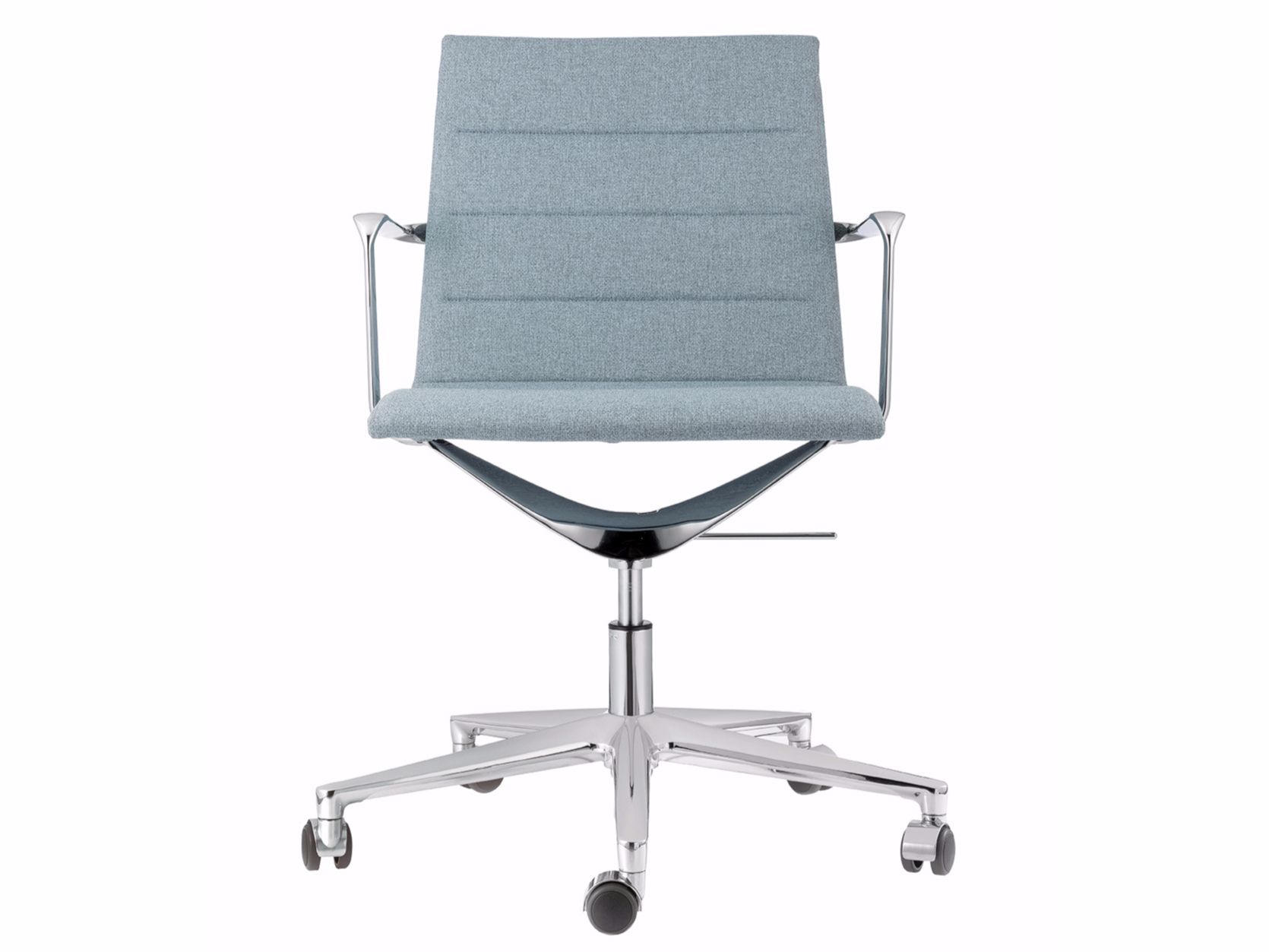 5-спицевое вращающееся офисное кресло с тканевыми колесами ICF Valea ARCH-00111459