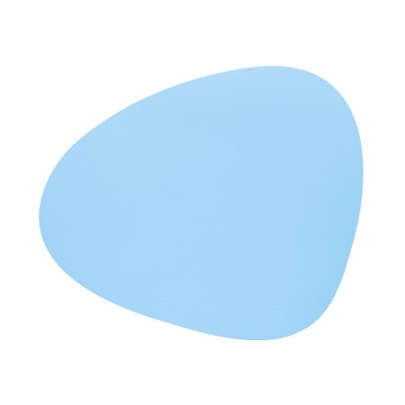 991125 NUPO cool blue подстановочная салфетка фигурная 37x44 см, толщина 1,6 мм;LIND DNA 