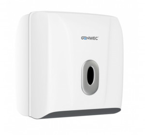 GW03 20 01 00 Genwec Диспенсер для бумажных полотенец из АБС-пластика белого цвета