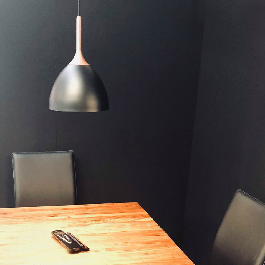 Светильник подвесной Bellevue, Ø24, черный/хромовый Halo Design 741083 - Вид №1