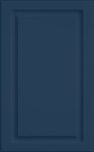 Фасады для кухни Классика Фрезеровка «Прямоугольник+» 701 Деним