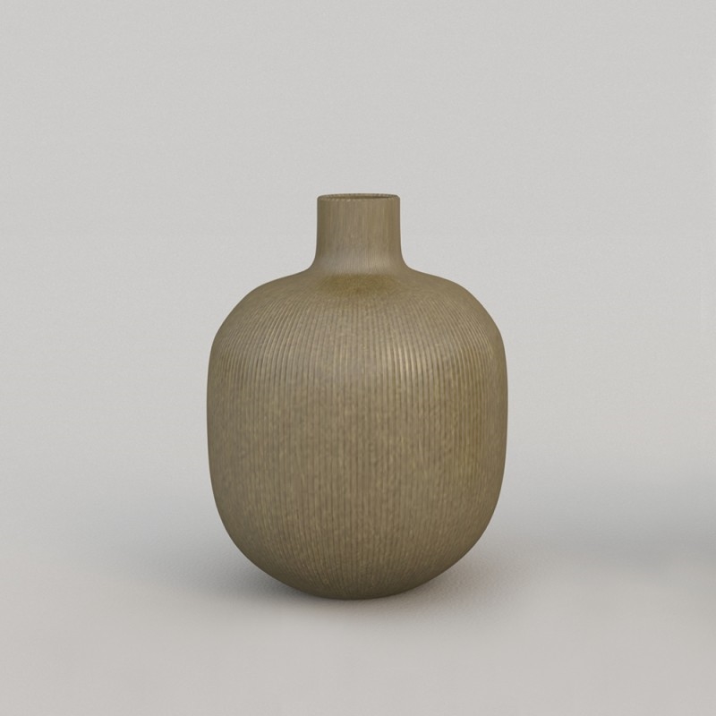 Q106/5RX32 Ребристые тоб и шикарные вазы Adriani e Rossi Медь  - Вид №14