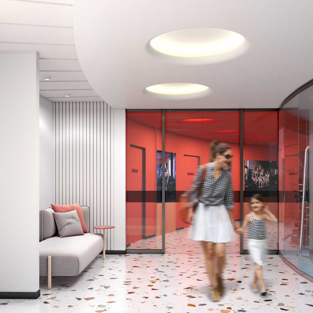 SN 450 Встраиваемый купольный гипсовый светильник Stellanova ATLAS 900  - Вид №2