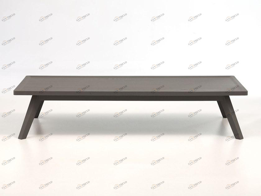 Gervasoni Низкий прямоугольный журнальный столик Gray sun-id-1372816