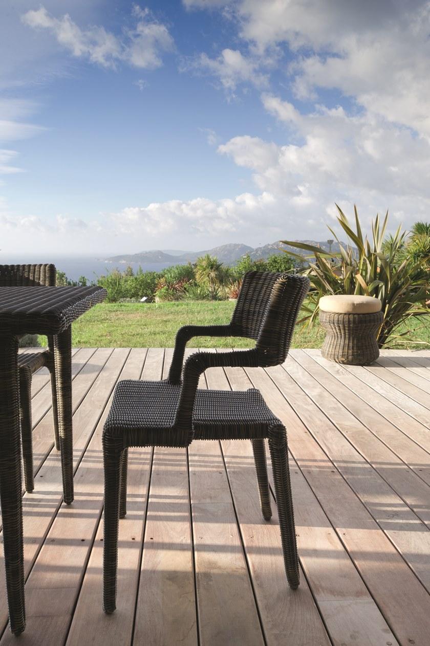 Unopiù Штабелируемый стул из waprolace® с подлокотниками Eden Poledim - Вид №1