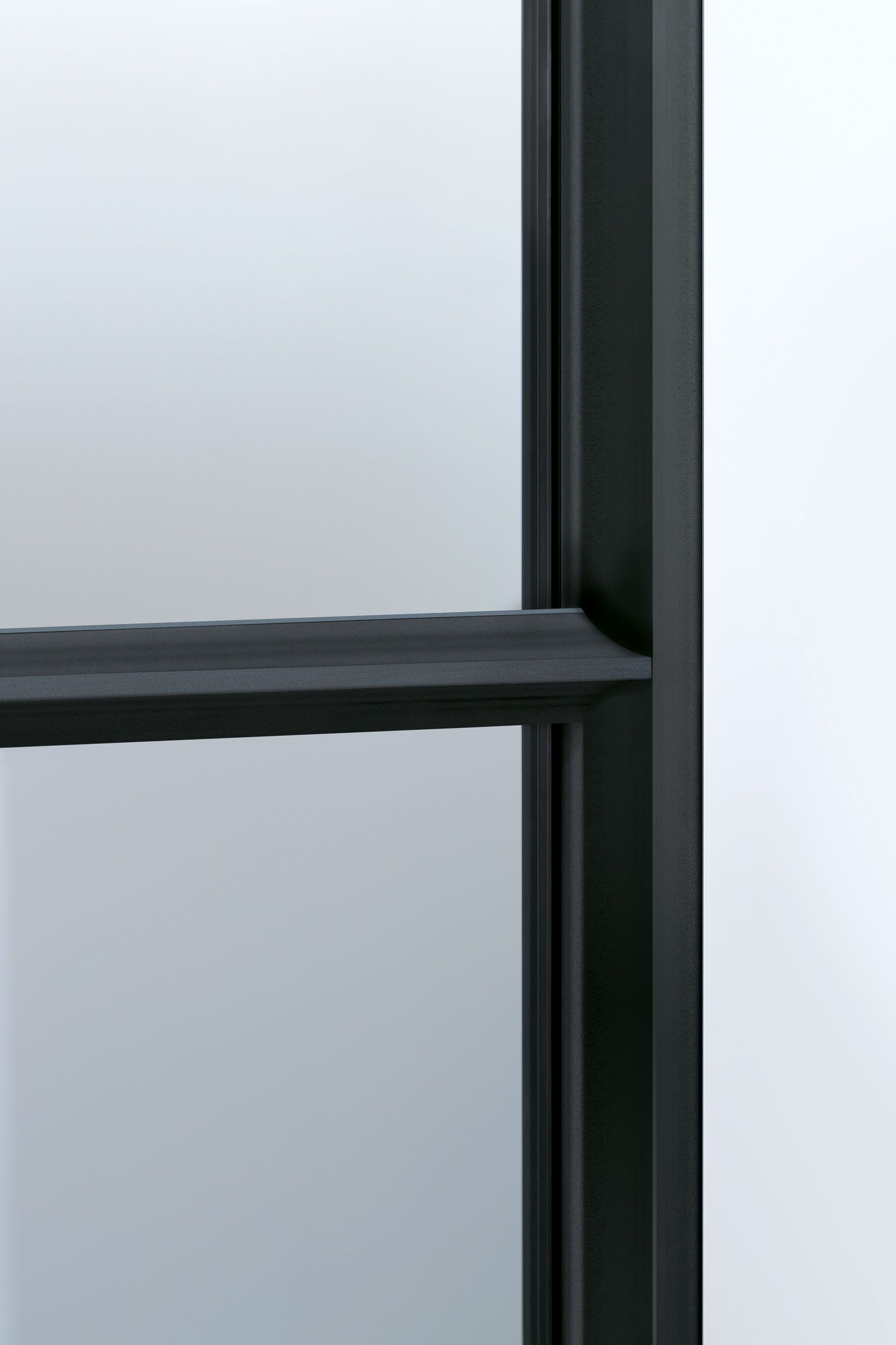 Алюминиевая и стеклянная дверь Lualdi раздвижные и поворотные системы из стекла ARCH-00048158 - Вид №2