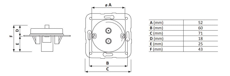 Гнездо СБ GI Gambarelli Arreda Tonda ARCH-00101019 - Вид №2