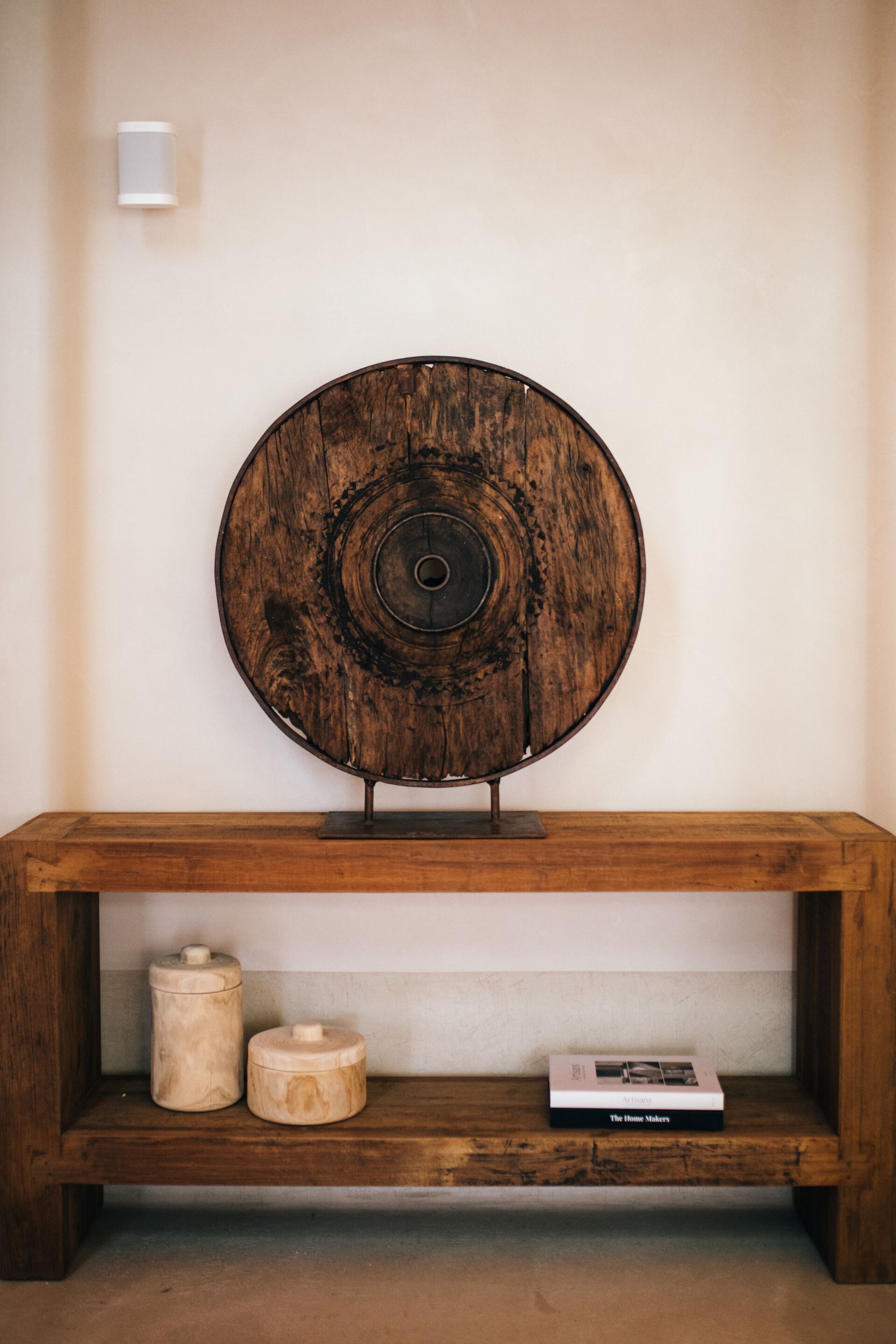 Рециркулированная деревянная прямоугольная консоль POMAX CORSICA ARCH-00071300 - Вид №5