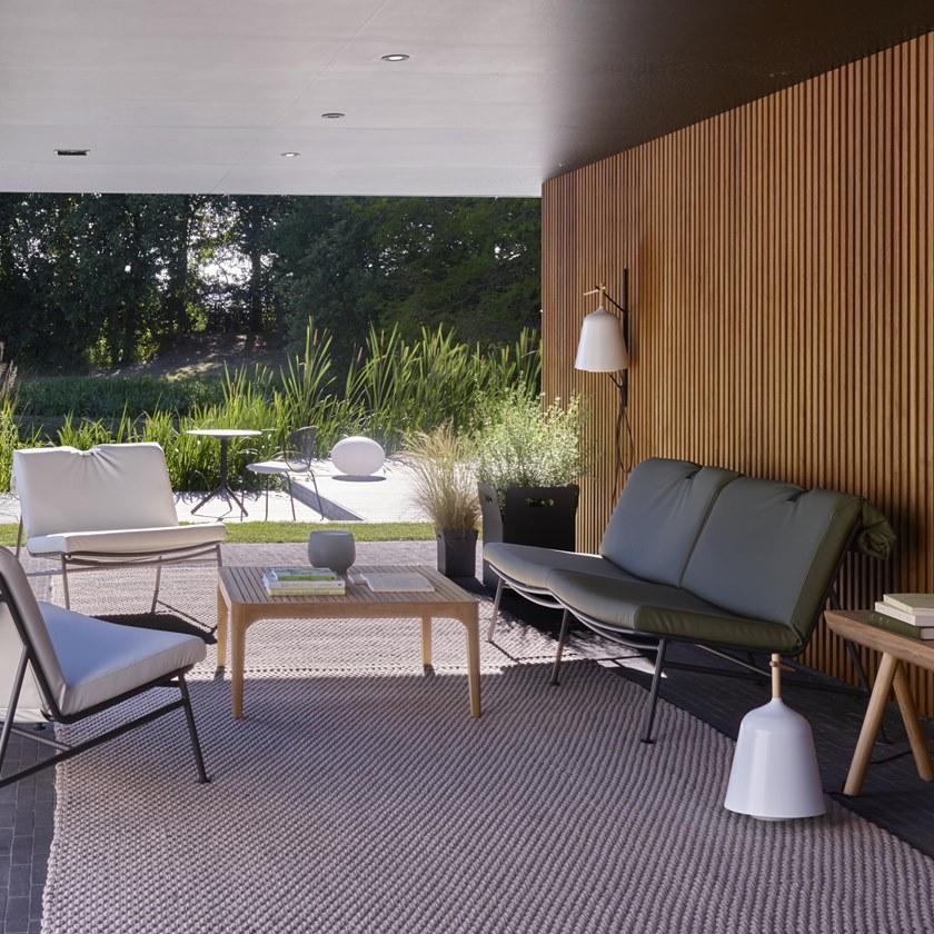 Ligne Roset Садовый стул из стали со встроенной подушкой  10260920-10260921  - Вид №2