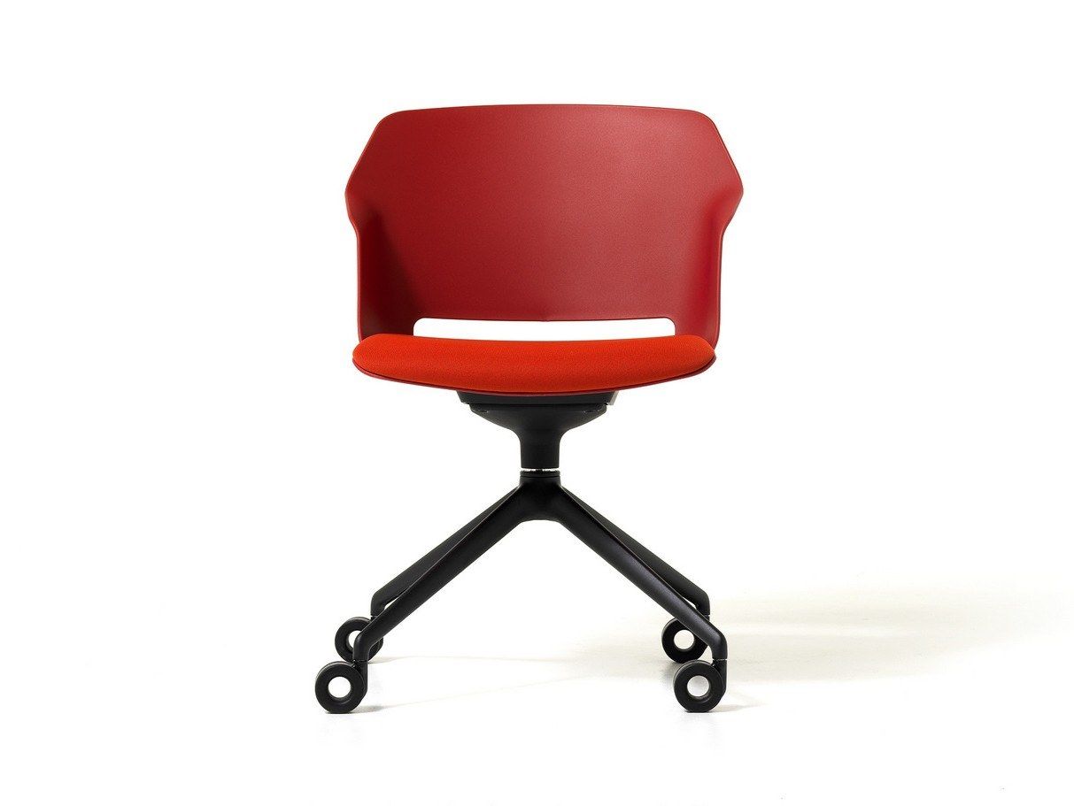 Офисное кресло из полипропилена с подлокотниками с 4 спицами Diemme Clop ARCH-00098529 - Вид №7