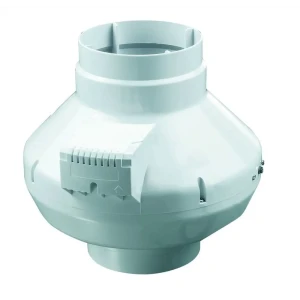 Вентилятор канальный центробежный Вентс D150 мм 46 дБ 460 м³/ч цвет белый