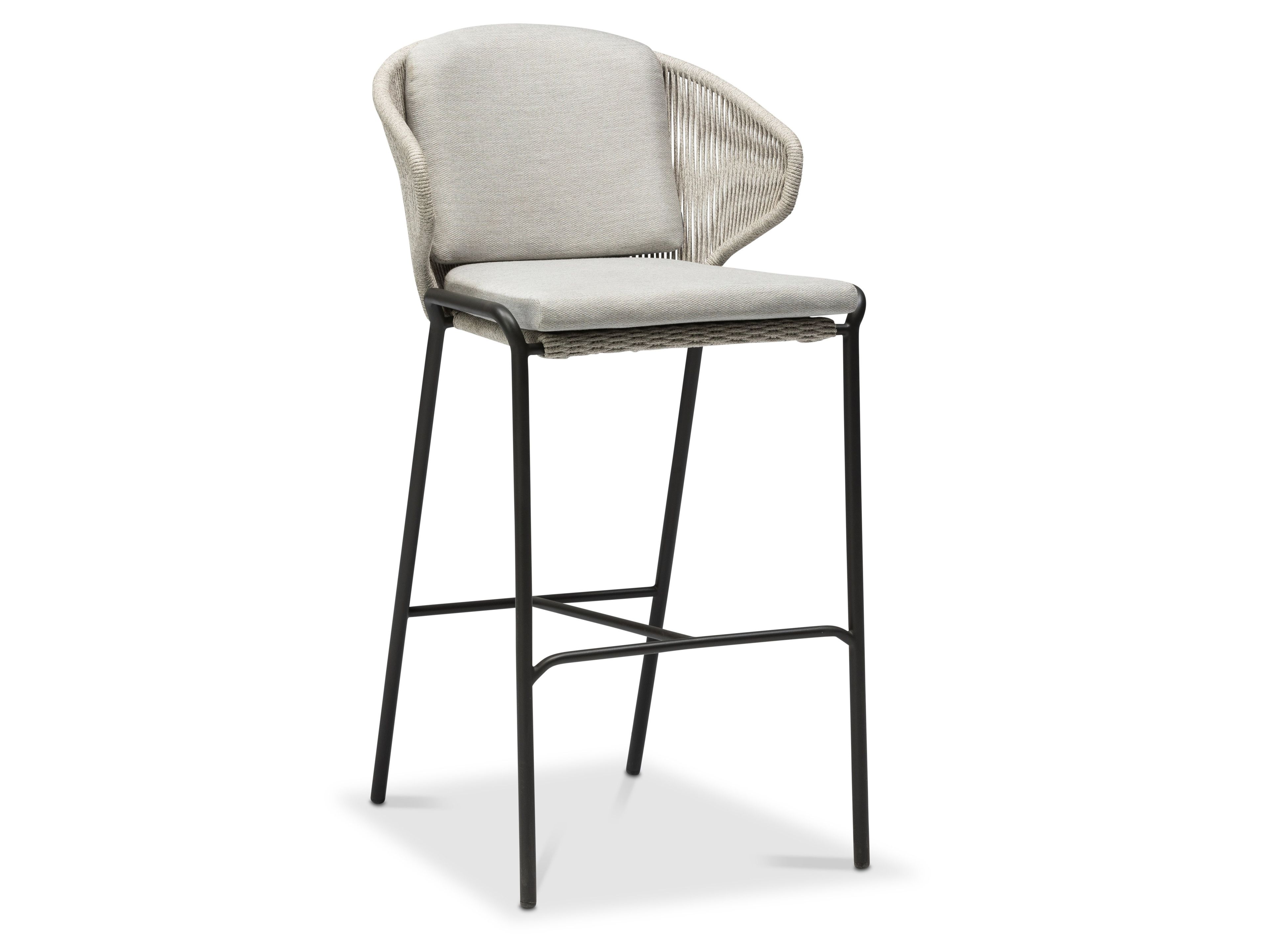 Высокий металлический стул с подлокотниками MANUTTI Radoc ARCH-00054637 - Вид №2