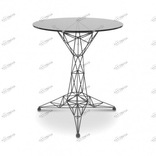 Стол / Pylon small table black Tom Dixon sun-id-378636