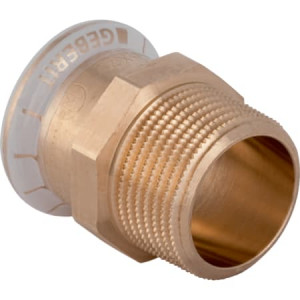 61701 Переходник Geberit Mapress из меди, с наружной резьбой Geberit