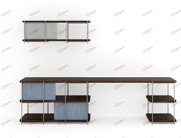 Momocca Модульный стол с полками Julia Jo02