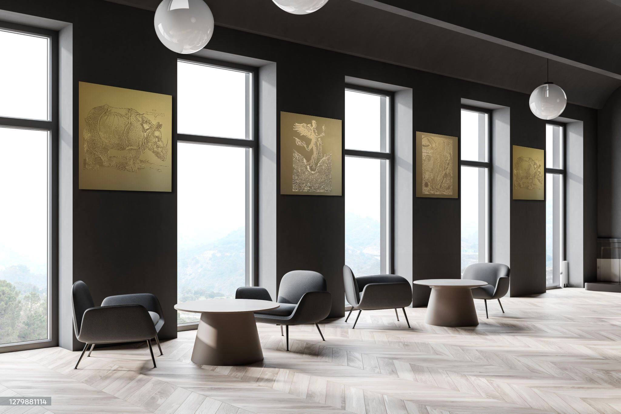 Алюминиевая гравюра на дереве Officinarkitettura® Дюрер ARCH-00034591 - Вид №7