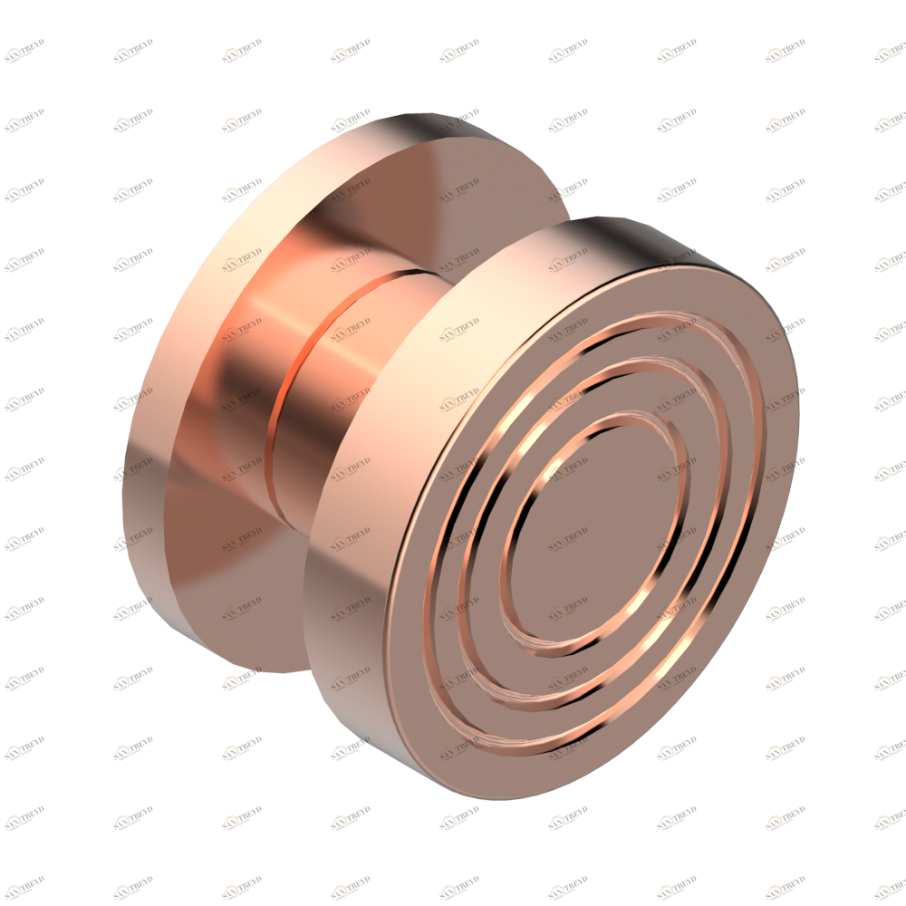 U9G-26BP Ручка среднего размера Thg-paris West coast с ручками-крестиками с белым ониксом Blush PVD U9G-26BP CAT.F