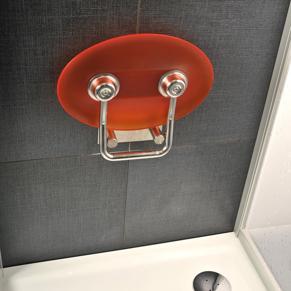 Универсальное сиденье для душа OVO-P-OPAL/BLACK Ravak B8F0000043 - Вид №3