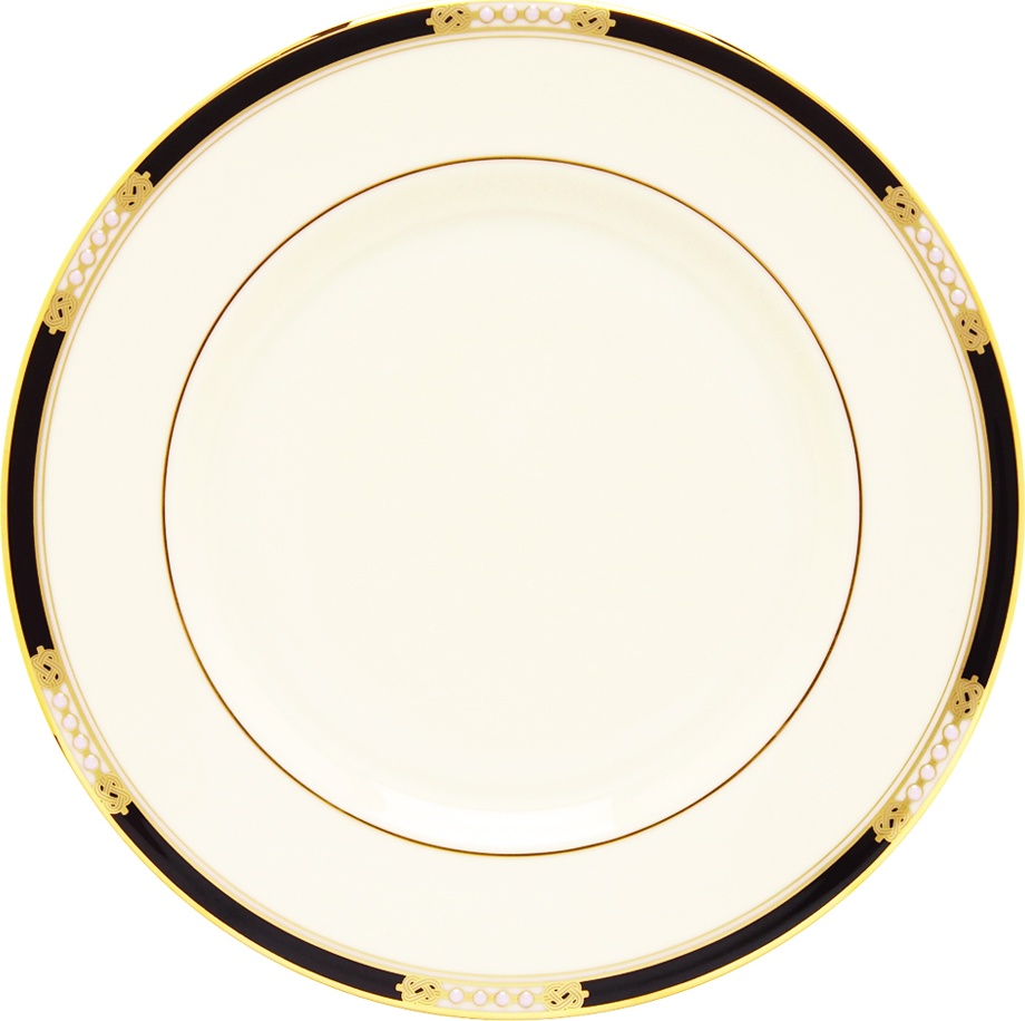 10591456 Lenox Тарелка закусочная Lenox "Подлинные ценности" 20см Фарфор костяной 