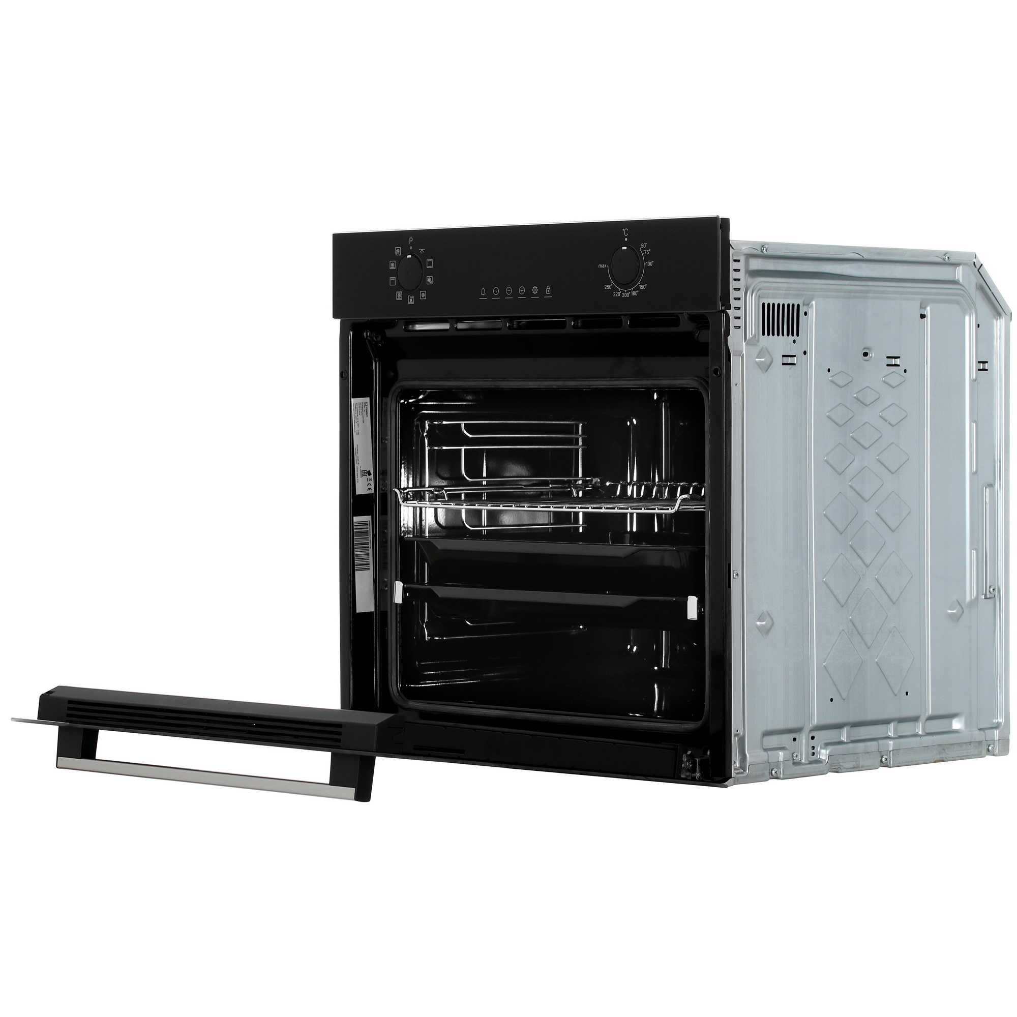 9987781 Электрический духовой шкаф Indesit IFE 4841 J BL черный STDN-0081369 - Вид №5