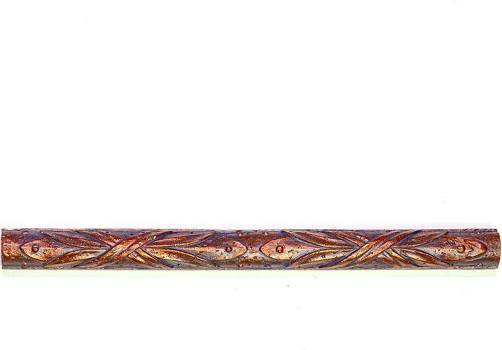 90210312 Мозаика Skalini Moldings BK-5 мрамор 30.5x2.5 см STLM-0133690