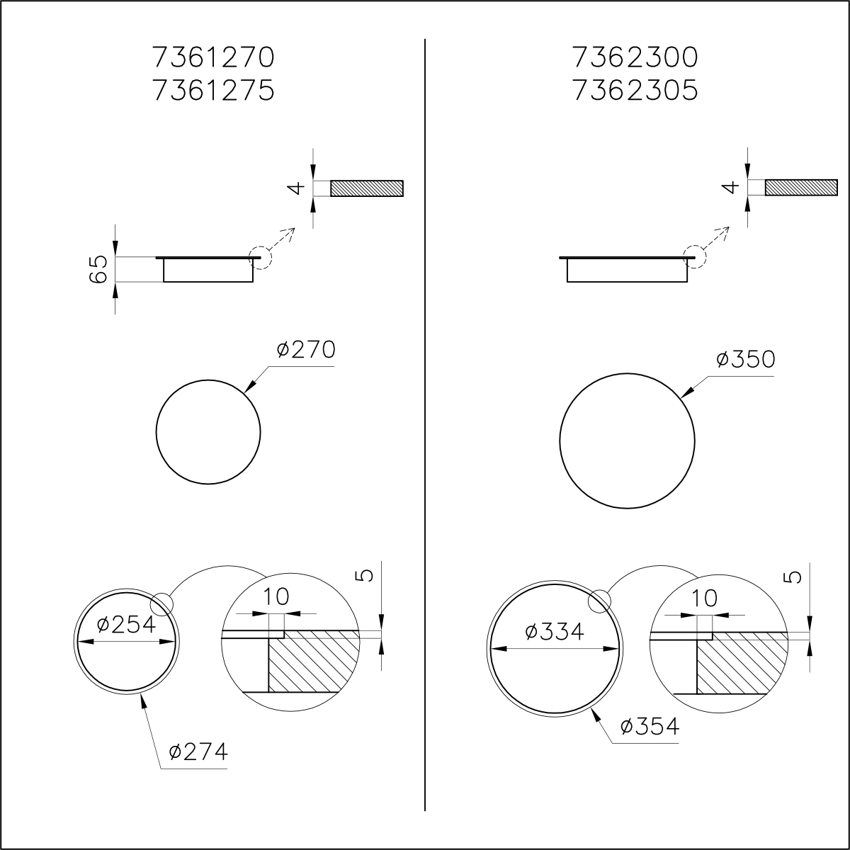 7366020 Варочная панель Modular Induction 7366 020 Fosterspa  - Вид №1