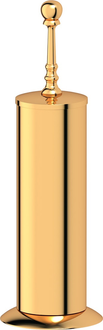 STI 230 Туалетный ерш с крышкой напольный 3SC STILMAR GOLD Treesseci 3SC