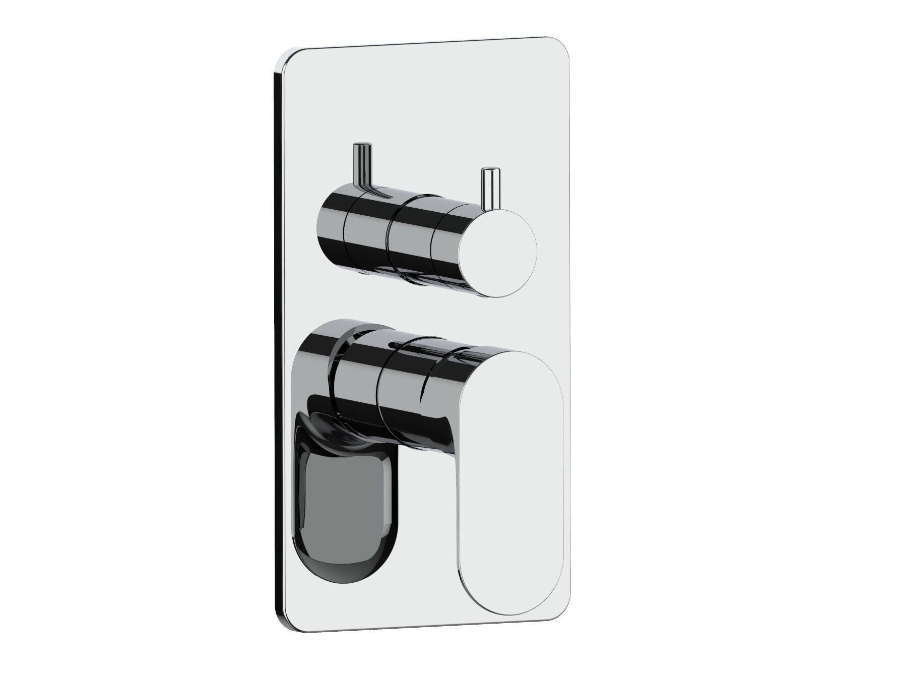 Однорычажный встраиваемый смеситель для душа с переключателем Rubinetterie Frattini Lea ARCH-00114304