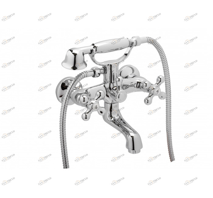 GENEBRE 68526 09 43 66 Смеситель для ванны бронзовый с комплектом 