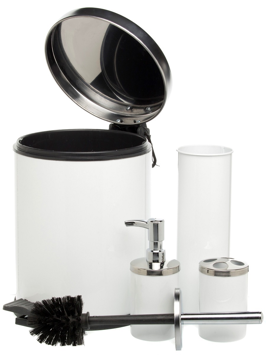 Набор аксессуаров для ванны Nebula 4Set White NAVAKO 11113 - Вид №1