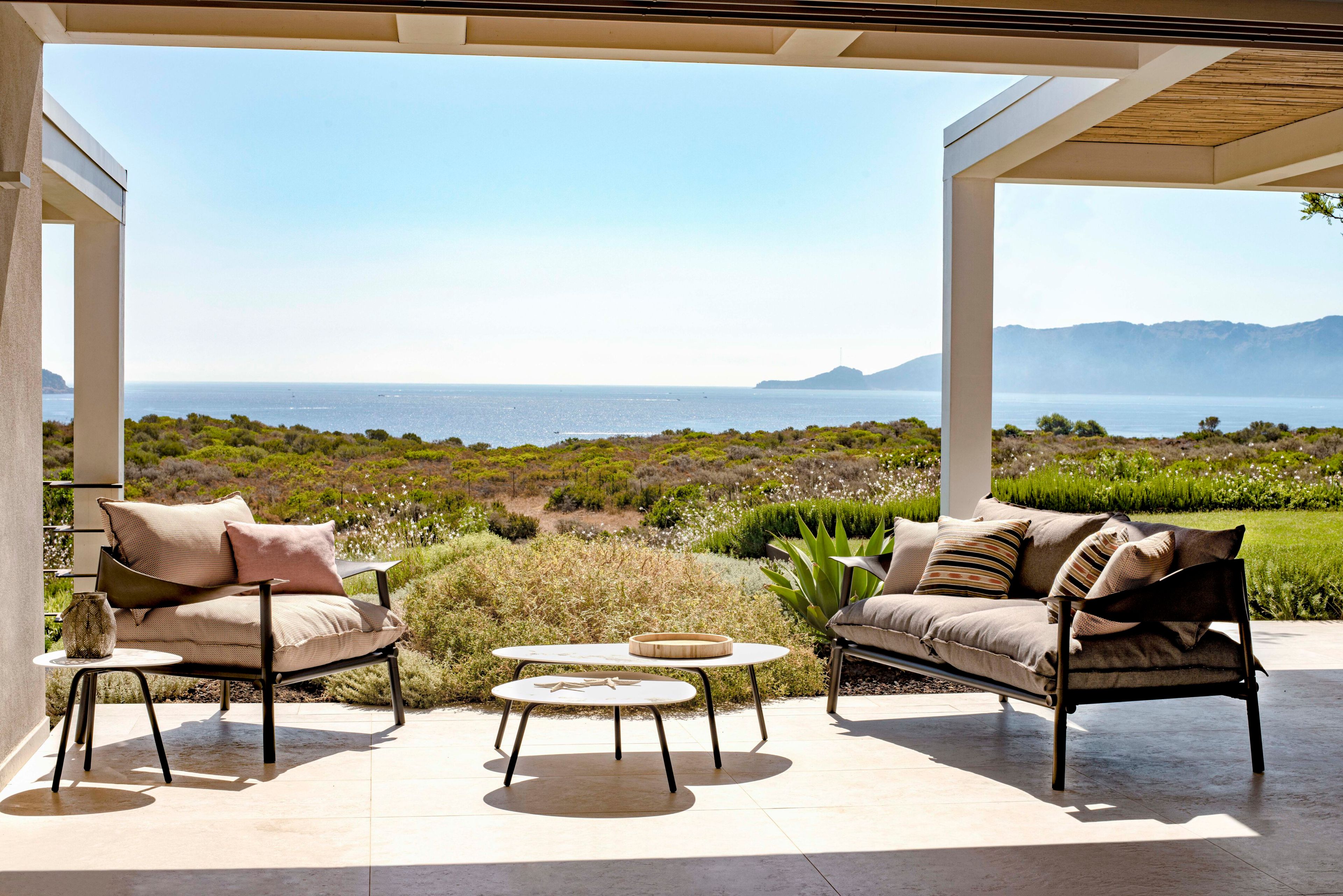 3-местный тканевый садовый диван emu Terramare ARCH-00141753 - Вид №3