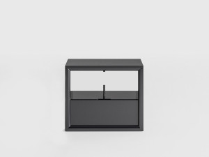 Прямоугольная тумбочка с ящиками