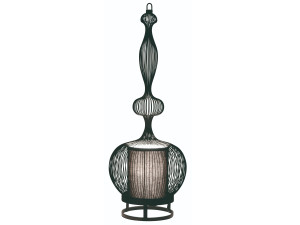 Металлическая настольная лампа