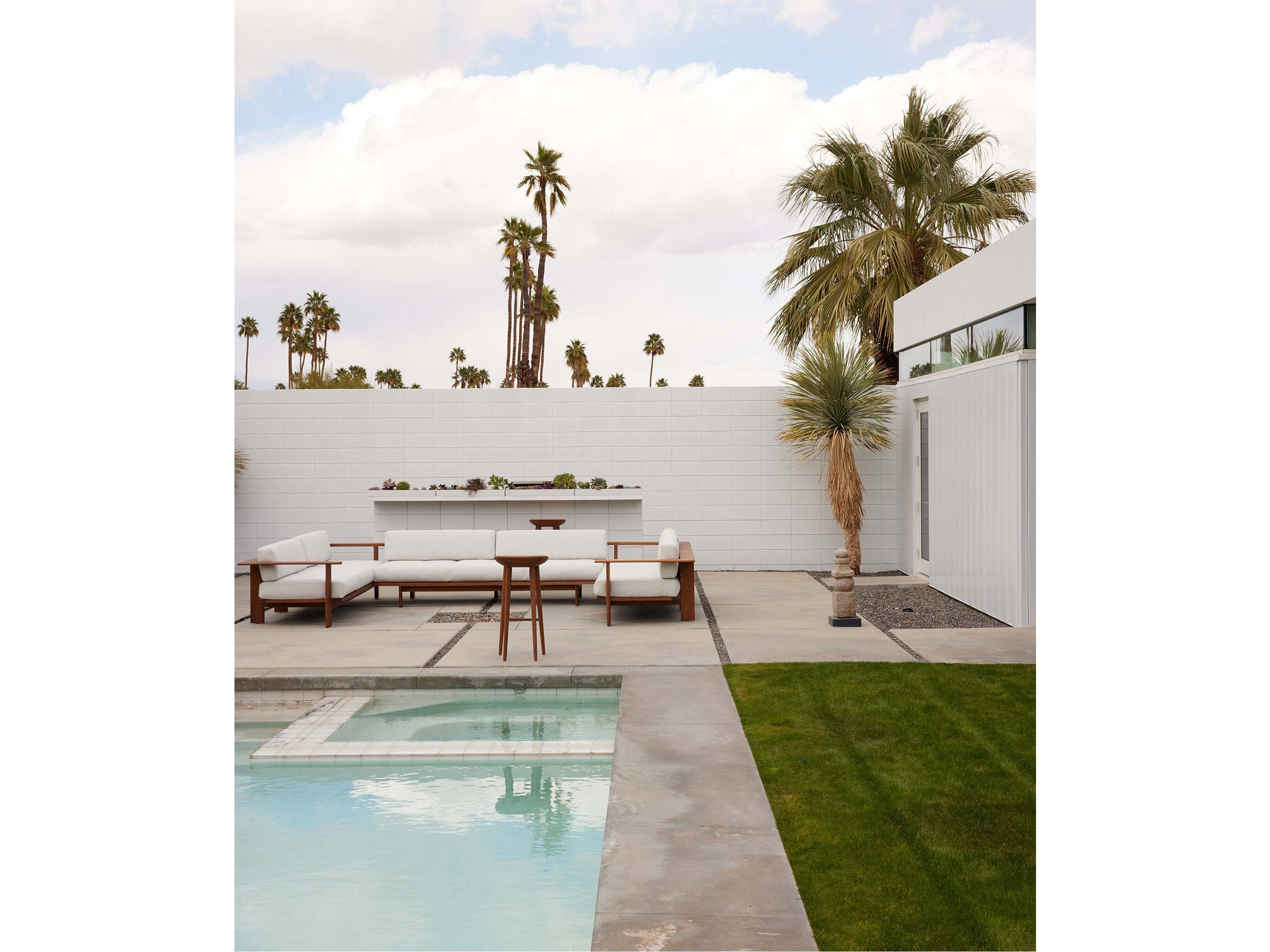 Съемный диван из ткани BassamFellows Rail ARCH-00086907 - Вид №12