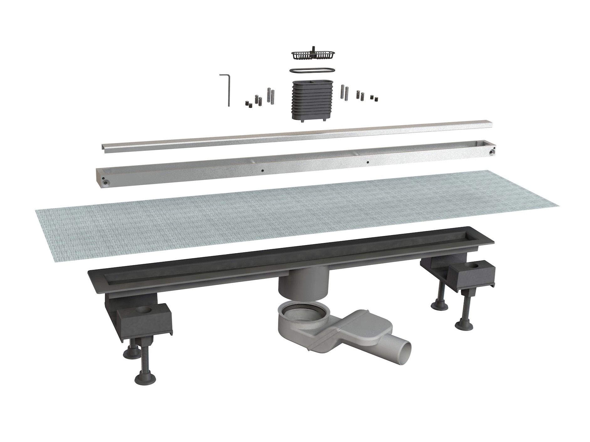 Слив для душа из нержавеющей стали Bonomini Canalissima ARCH-00043209 - Вид №1