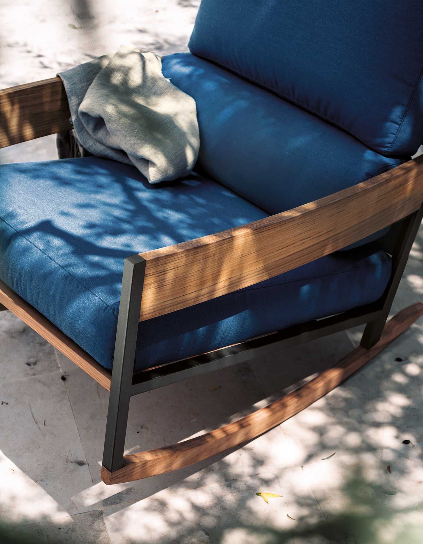 Кресло-качалка с подлокотниками RODA ARCH-00095900 - Вид №4