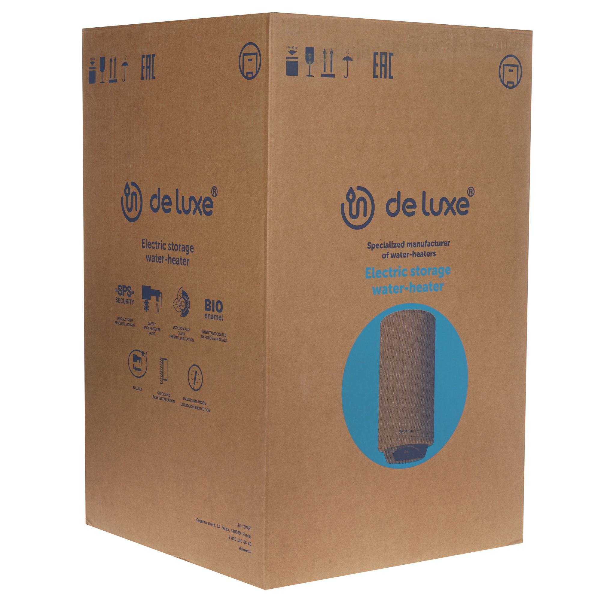 1290690 Водонагреватель электрический De Luxe 3W40V1 STDN-0022131 - Вид №7
