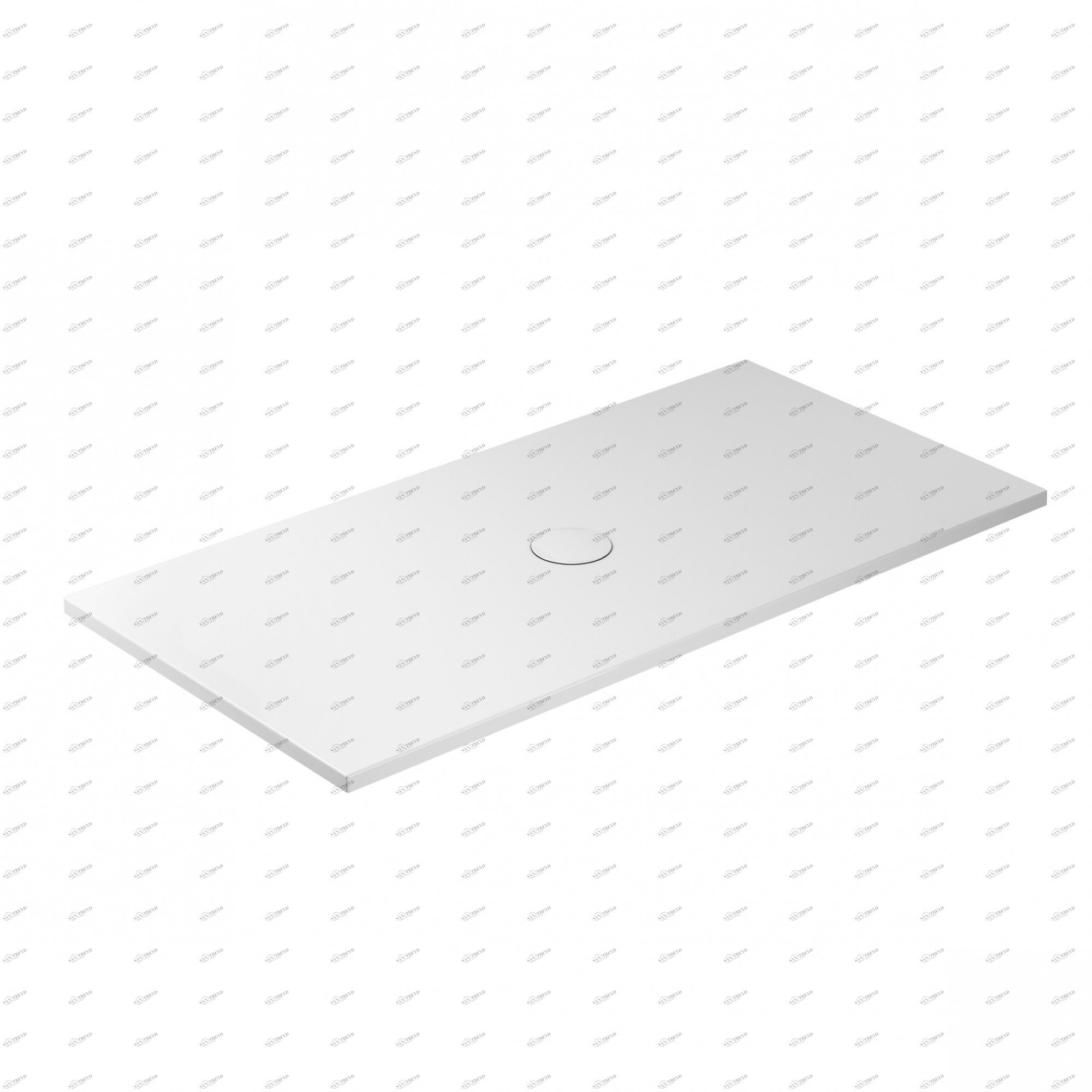 Душевой поддон 160x80 Белый 1053 GALASSIA Shower Trays