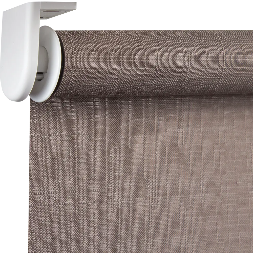 Штора рулонная Inspire, Шантунг 80x160 см коричневая 82024573 STLM-2037105 - Вид №2