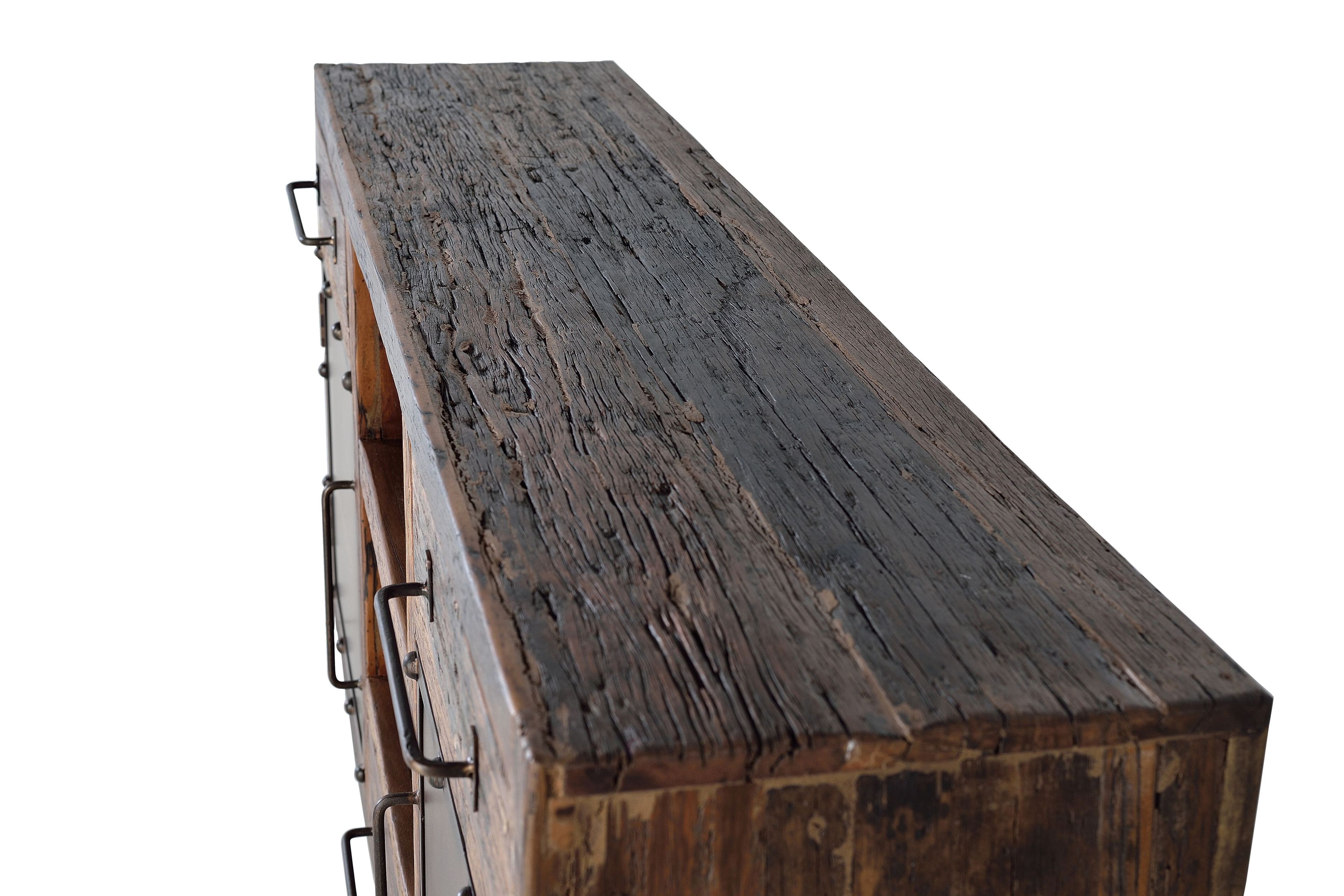 Рециркулированный деревянный шкаф с распашными дверями Giner y Colomer Сандерленд ARCH-00061211 - Вид №6