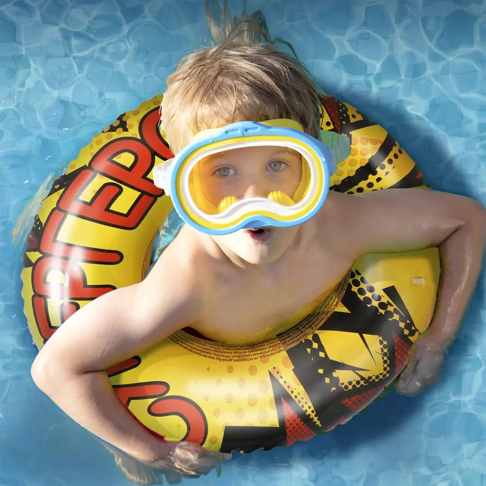 Надувной плавательный круг Герой ПВХ 65 см Santreyd STLM-2071224 - Вид №1