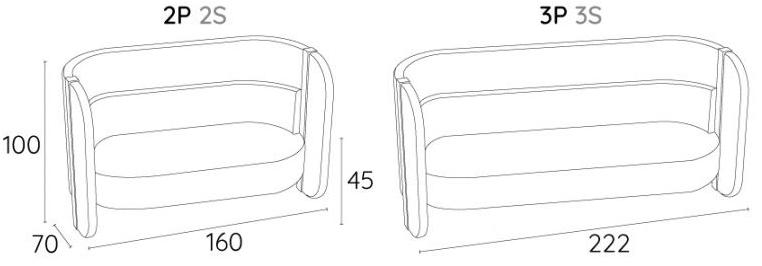 Adrenalina 3-х местный тканевый диван Bigala sun-id-1492683 - Вид №7