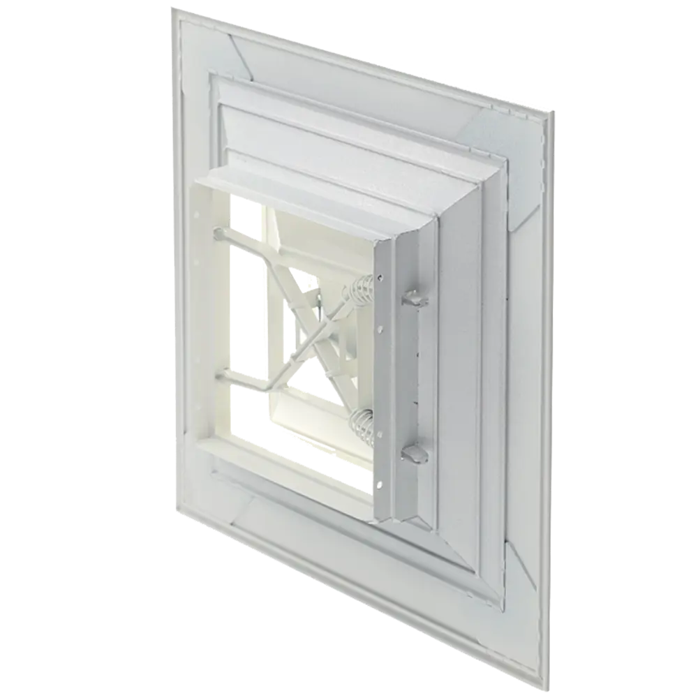 Диффузор вентиляционный Ore ДП4 300x300 мм пластик цвет белый STLM-2107032 - Вид №1