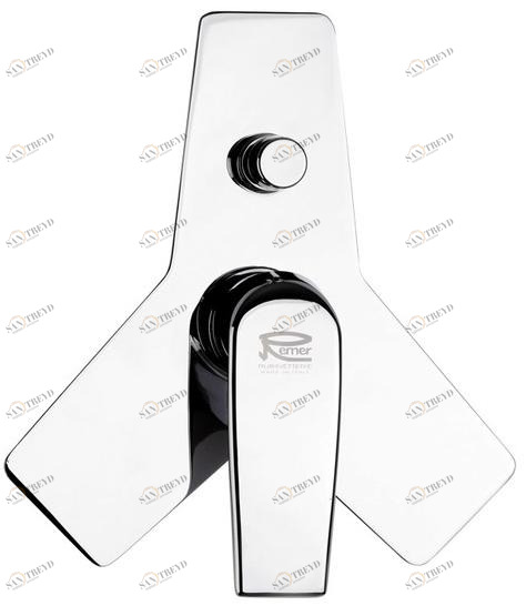 Remer Rubinetterie Смеситель для душа, однорычажный, с переключателем Atmos A09v