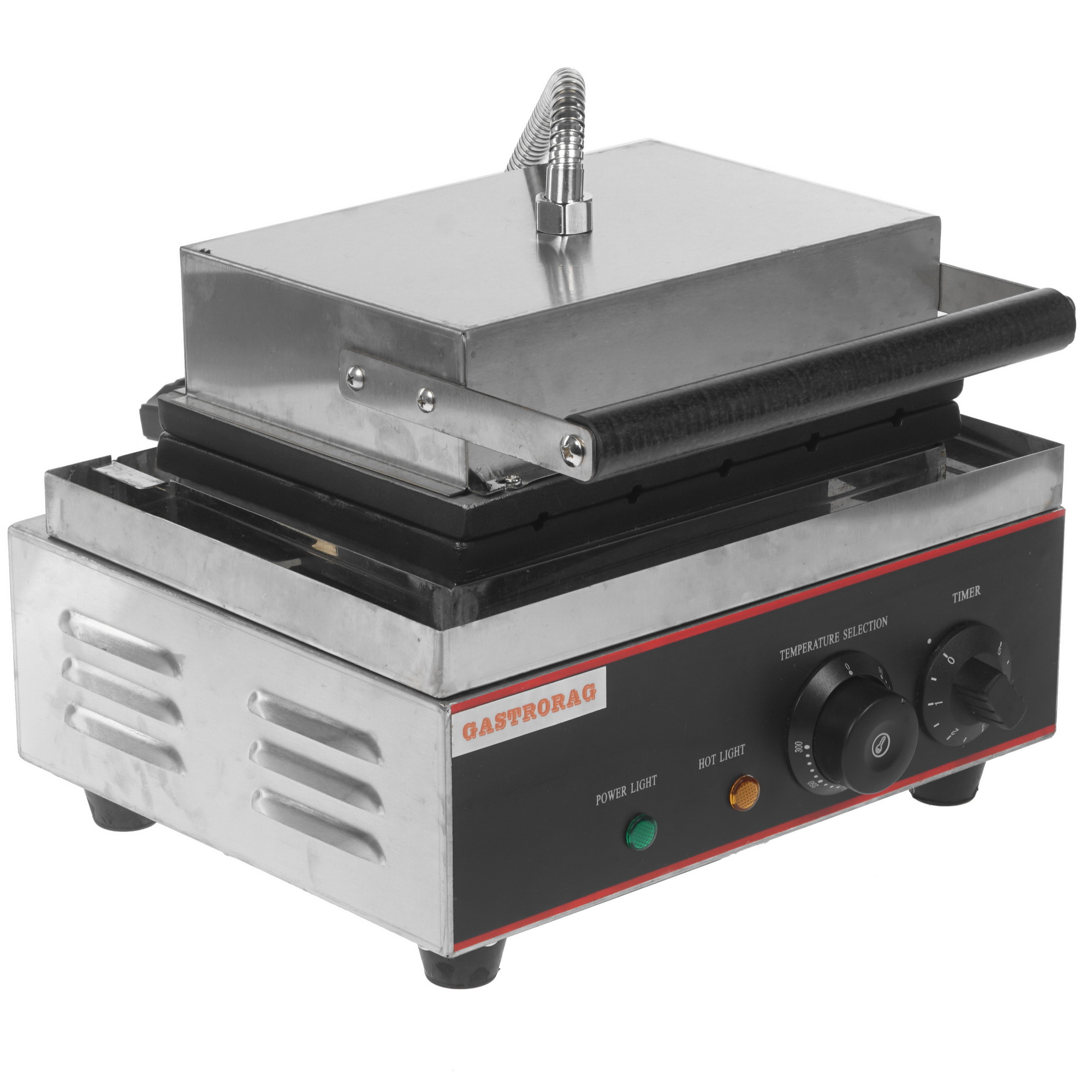 8107569 Вафельница GASTRORAG ZU-EG-5B серебристый STDN-0138678