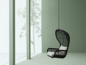 Подвесное сиденье из веревки и стали