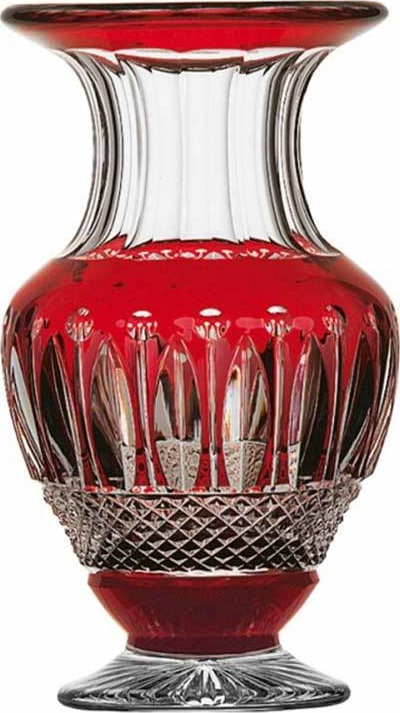10556012 St. Louis Ваза St. Louis "Томми" 25см (красная) Хрусталь 