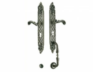 0J1605.85Y.43 Комплект входной двери с замочной скважиной европрофиль 85мм Сатинированное старое золото 24К