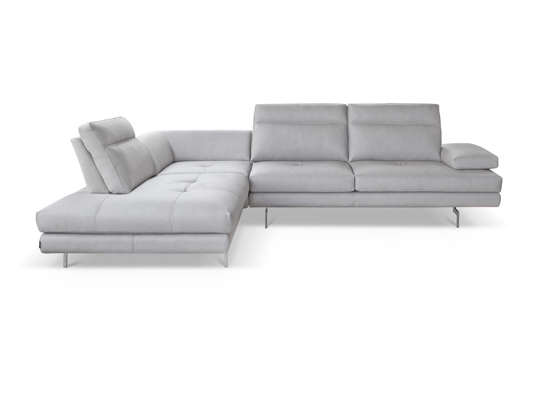 Кожаный угловой диван Calia Italia премиум ARCH-00151139